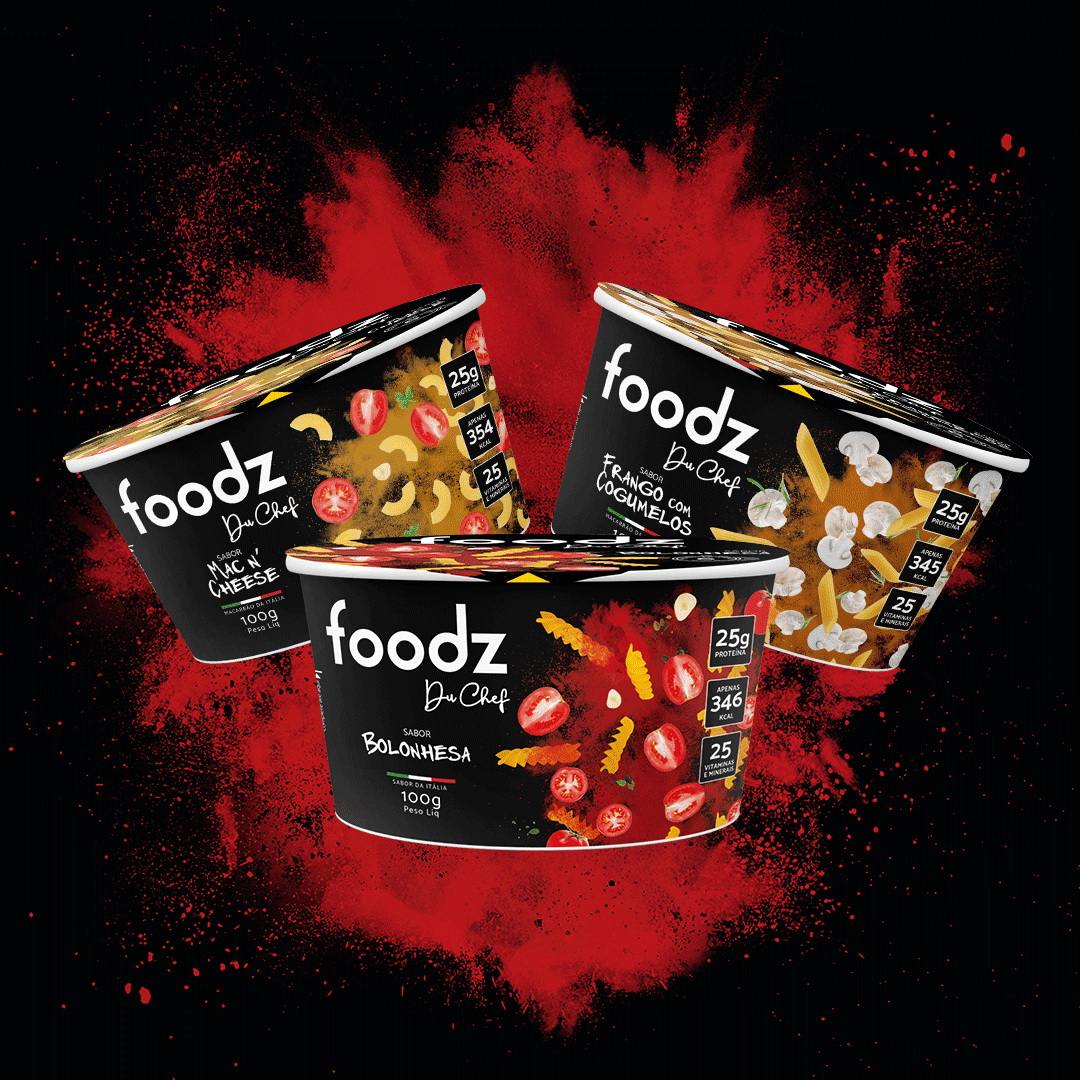 Foodz Du Chef Cup Alimentos Foodz Mix - R$26,24 por refeição 